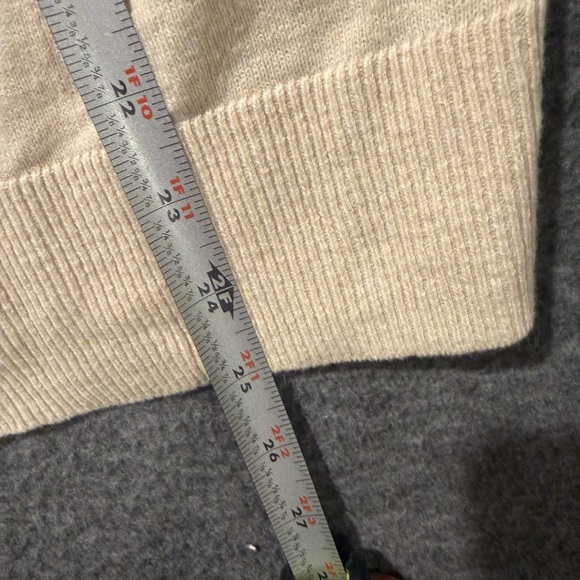 Gap Cardigan Sweater Womens XXL tan beige cream button up lightweight minimal - Picture 7 of 11